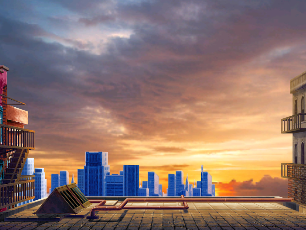 Concrete Rooftop - Dawn-Thumbnail